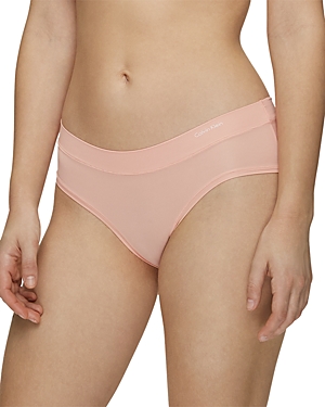 Calvin Klein One Size High Waist Hipster In Peach Melba