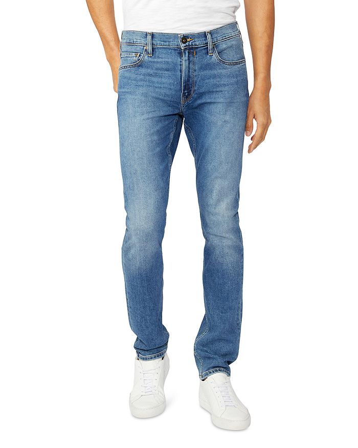 PAIGE Lennox Slim Fit Jeans in Garfield | Bloomingdale's