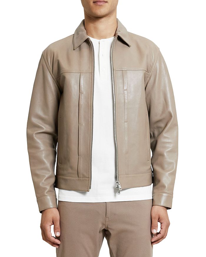 Theory Rhett Leather Jacket Bloomingdale s