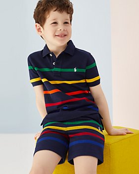 Petit Bateau Little Boys Striped Polo - Multicolor Toddler/Kid 5 Years