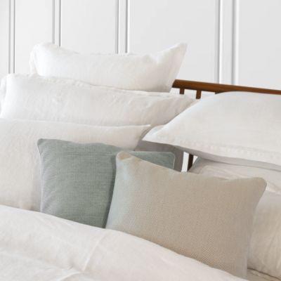 Stonewashed Linen Boudoir Sham - Exclusive