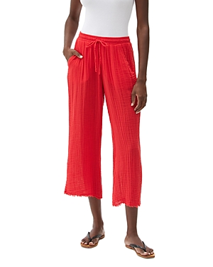 Michael Stars Pull On Wide Leg Pants In Salsa