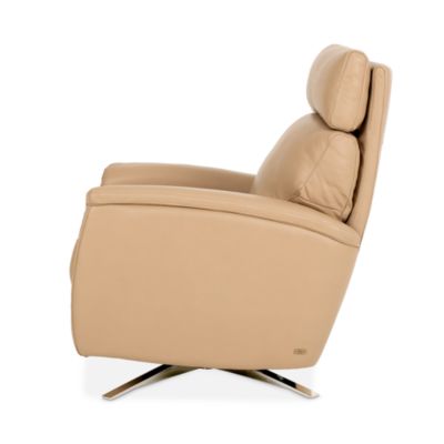 Gordon Leather Power Swivel Recliner