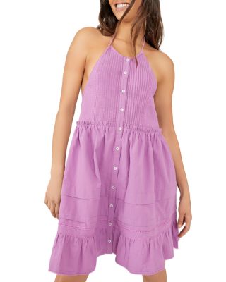 open lace back dress Free People Carmen TIE Back Maxi Dress (Purple Combo) (XS) at Amazon  Women's Clothing store
