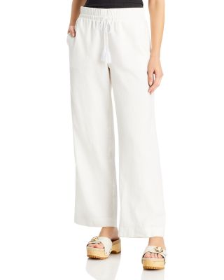 【oan】(Unisex) Biscuit wide string pants 3371-One-Step-Ahead-Roll-Down-