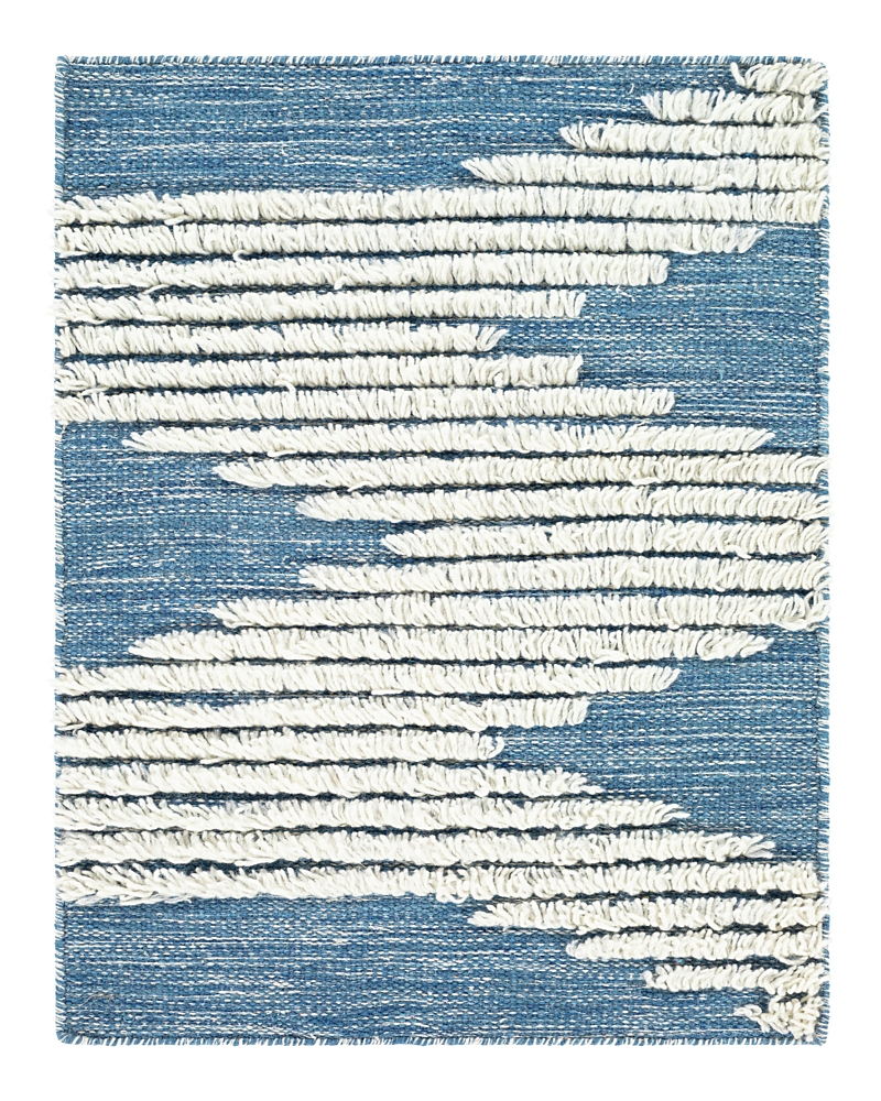 Surya Apache Apa-2310 Area Rug, 2' X 3' In Cream Blue