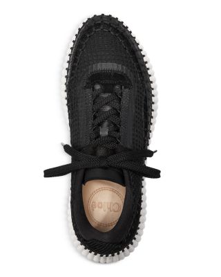 Women's Nama Woven Platform Low Top Sneakers