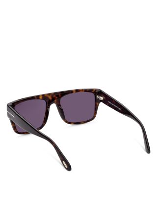Men's Dunning Rectangular Sunglasses, 55mm