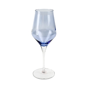 Shop Vietri Contessa Water Glass In Blue