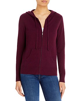 C by Bloomingdale's Cashmere - Cashmere Zip Hoodie - 100% Exclusive