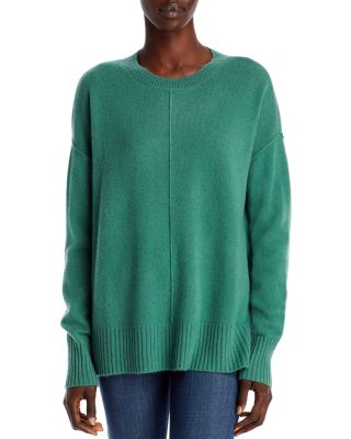 Green Cashmere Sweaters for Women 