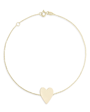 Bloomingdale's 14K Yellow Gold Heart Bracelet - 100% Exclusive