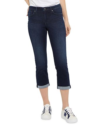 NYDJ Chloe Mid Rise Cuffed Capri Jeans in Rapture | Bloomingdale's