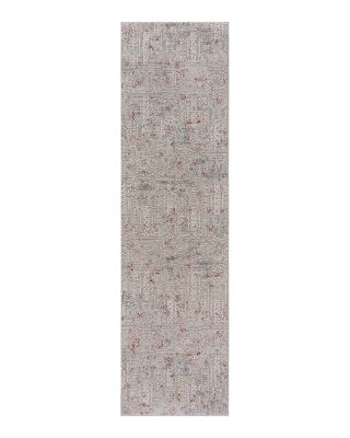 Lr Home Fantasia Neutral Distressed Geometric Runner Area Rug, 2'2 x 7'7