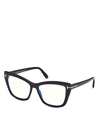 Tom Ford - Cat Eye Blue Light Glasses, 55mm