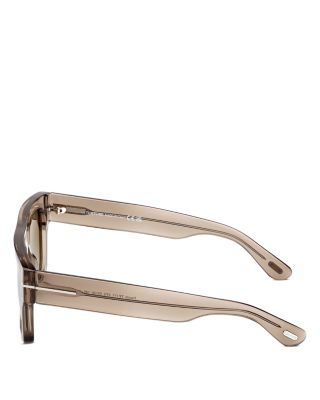  Fausto Geometric Sunglasses, 53mm