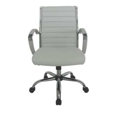Furniture of America - Tioga White Height Adjustable Office Chair