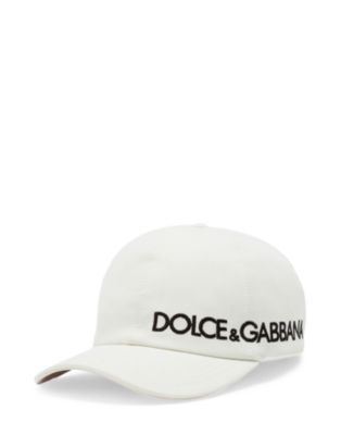 designer white cap