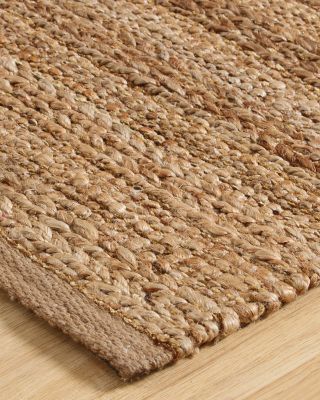 Origin Handwoven Natural Area Rug, 93" x 117"