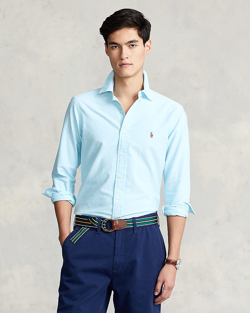 Polo Ralph Lauren Classic Fit Long Sleeve Cotton Oxford Button Down Shirt