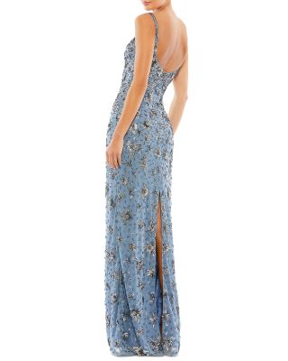 Floral Beaded Gown