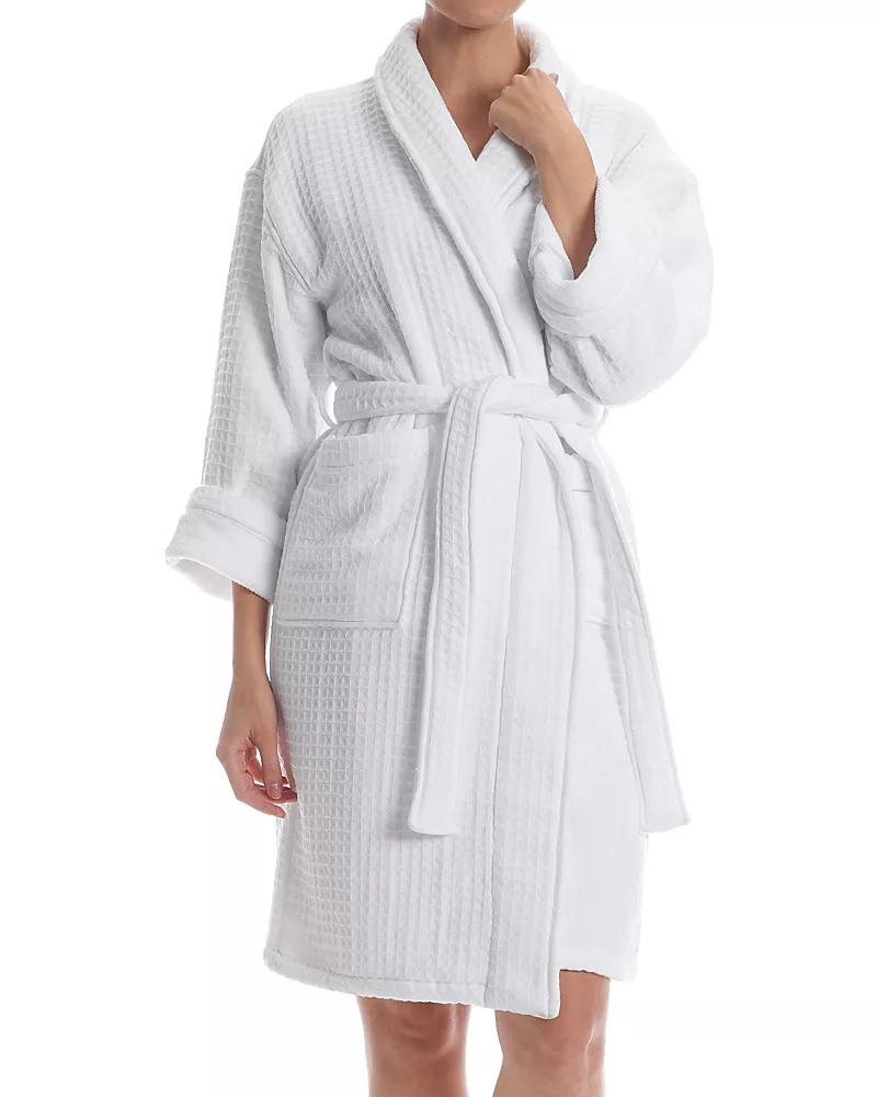 Uchino Waffle Twist Bath Robe