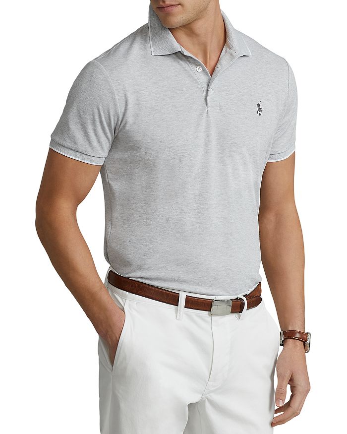 Polo Ralph Lauren - Cotton Blend Tipped Birdseye Custom Slim Fit Polo Shirt