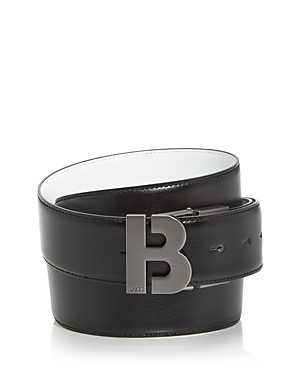 Boss Hugo Boss Men's Logo Buckle Reversible Leather Belt