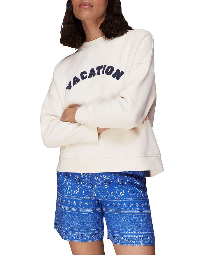 Whistles vacation sweatshirt clearance