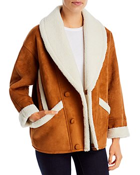MOTHER - The Brrly Faux Shearling Coat