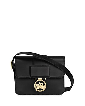 Longchamp Leather Crossbody Bag - Black Crossbody Bags, Handbags - WL863952
