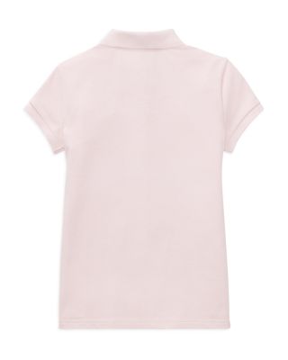 Girls' Mesh Knit Polo - Little Kid