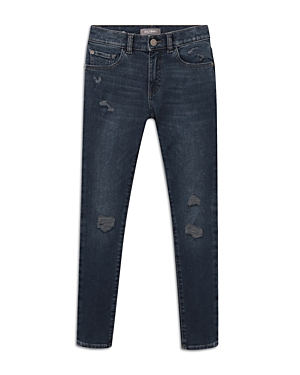 Dl 1961 Boys' Zane Skinny Jeans - Big Kid In Cove Busted