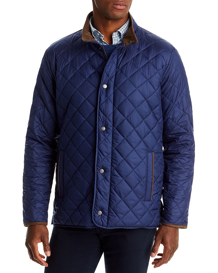 Peter Millar Suffolk Quilted Travel Coat | Bloomingdale's