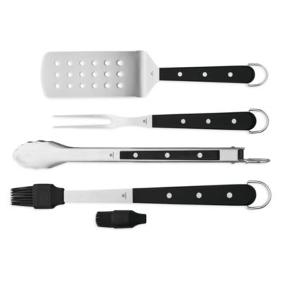 4 Piece BBQ Tool Set 