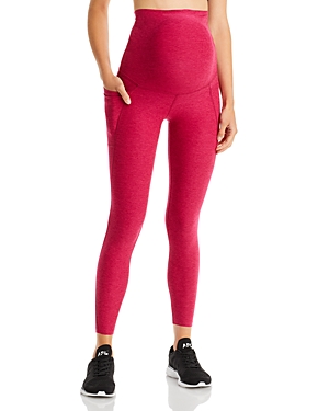 BEYOND YOGA OUT OF POCKET HIGH WAISTED MATERNITY LEGGINGS