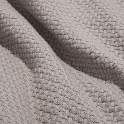 Basketweave Cotton Blanket, King - Exclusive