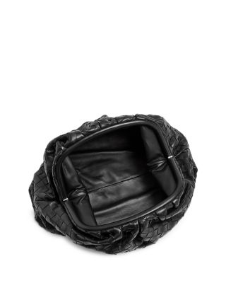 Large Intrecciato Leather Pouch