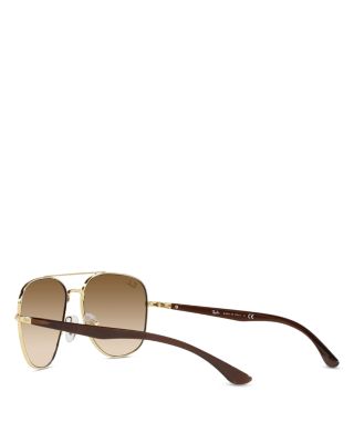  Aviator Sunglasses, 56mm