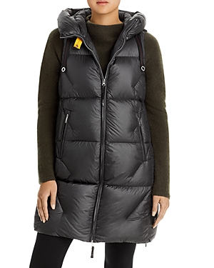 Shop Parajumpers Zuly Puffer Vest In Pencil