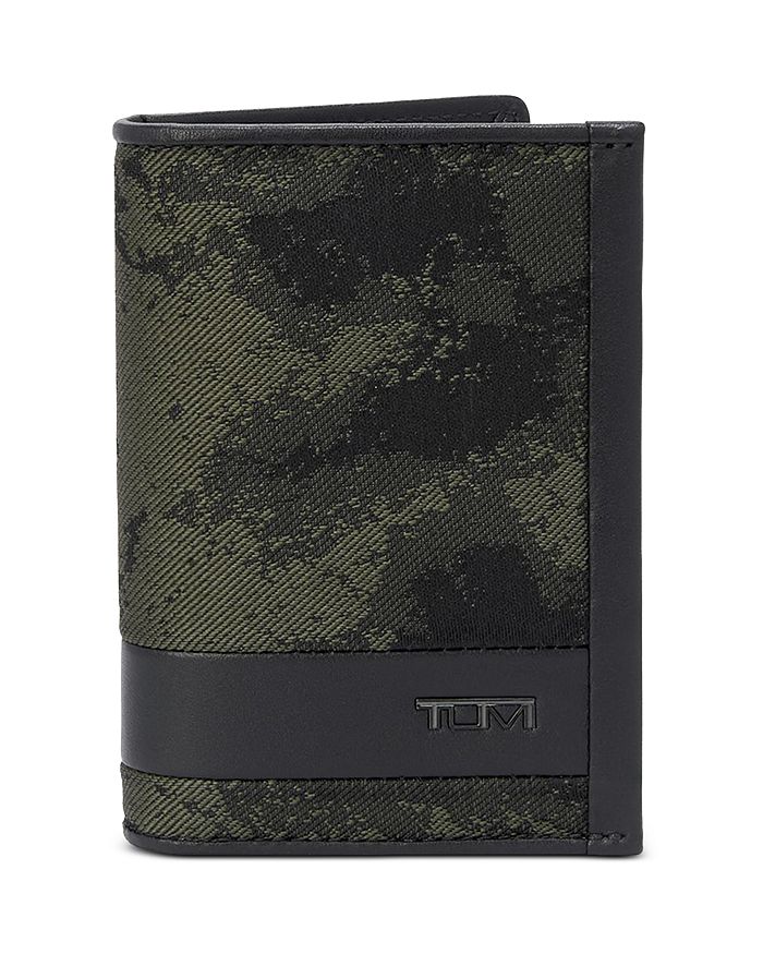 Tumi top wallet camo