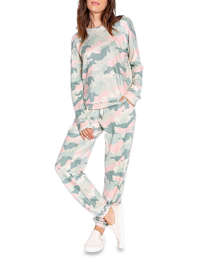 PJ Salvage Country Camo Pajama Top Country Camo Pajama Pants