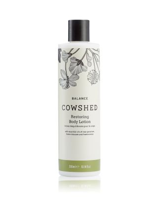 Cowshed Balance Restoring Bath & Shower Gel 300 Ml – Mit Rosengeranie & Weihrauch, Vegan, Aus England