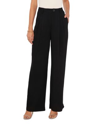 women's black work pants high waisted