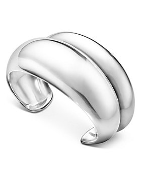 Georg Jensen - Sterling Silver Curve Bangle Bracelet