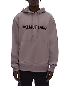 Helmut Lang - Cotton Logo Print Hoodie 