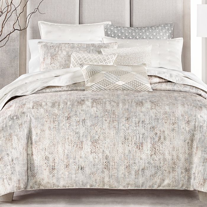 Hudson Park Collection Hudson Park Diffused Diamond Bedding Collection -  100% Exclusive