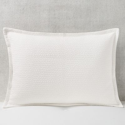 Hudson Park Collection - Signature Pebbled Matelass&eacute; Standard Sham, Single