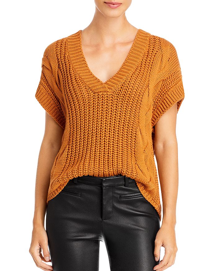 525 Short Sleeve Sweater Bloomingdale's