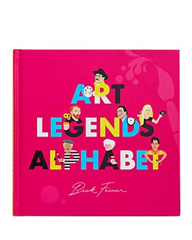 Alphabet Legends - Art Legends Alphabet Book - Ages 0-12